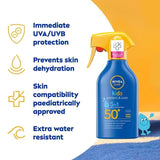 NIVEA SUN Kids Protect & Care Trigger Spray SPF50 270ML
