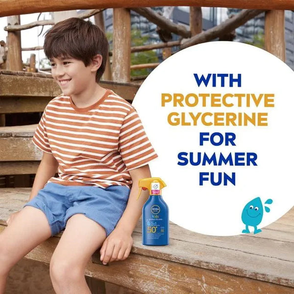 NIVEA SUN Kids Protect & Care Trigger Spray SPF50 270ML