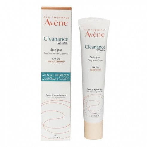 Avène Cleanance Women Day Care SPF30 Tinted 40ml - Dr. Skin Online
