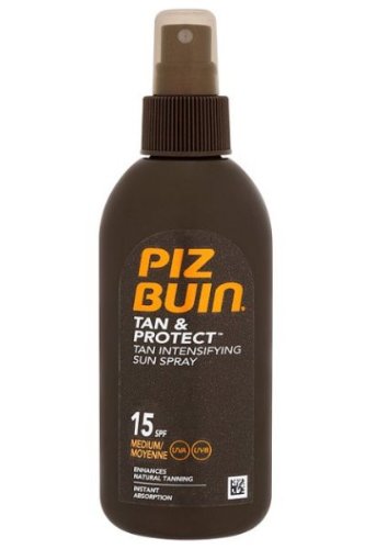 pels kat nødvendig Piz Buin Tan & Protect Spray SPF 15 150ml - Dr. Skin Online