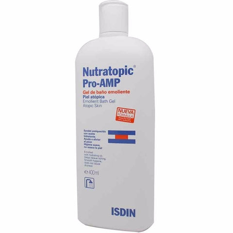 Isdin Nutratopic Pro-AMP Emollient Bath Gel 400ml