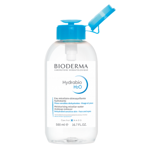 Bioderma Hydrabio Micellar Water H2O Pump Reverse 500ml