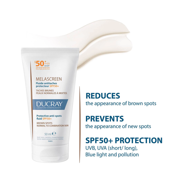 Ducray Melascreen Anti-Stain Fluid SPF50+ 50ml