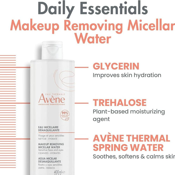 Avène Micellar Water Makeup Remover 200 ml
