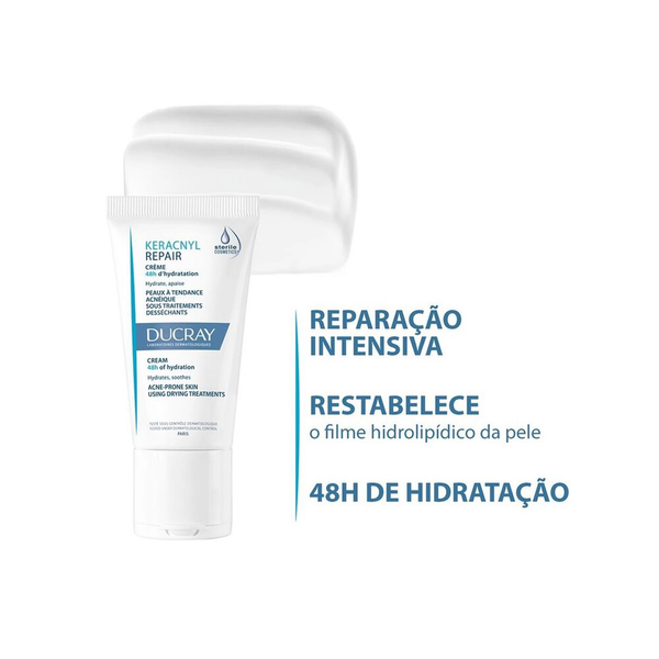 Ducray  Keracnyl Repair Compensating Cream 50ml