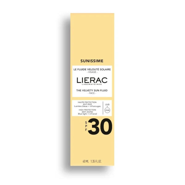 Lierac Sunissime the velvety sun fluid spf30 anti-aging sun protection 40ml