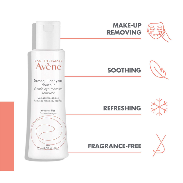 Avène Gentle Eye Makeup Remover 125 ml