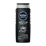NIVEA Men Active Clean Shower Gel 500 ml