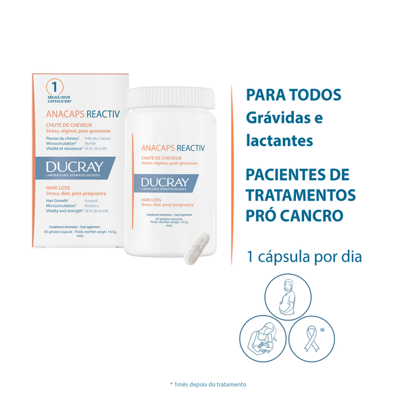 Ducray Anacaps REACTIV Gel 90 Caps