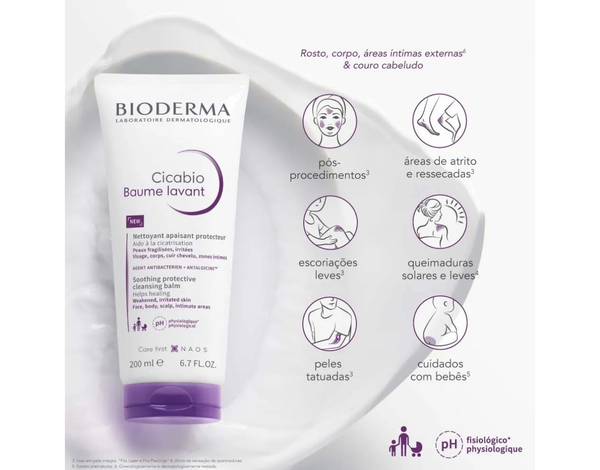 Bioderma Cicabio Wash 200ml