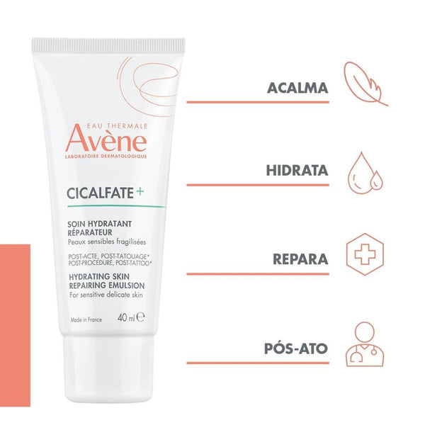 Avène Cicalfate+ Repairing Moisturizing Emulsion 40 ml
