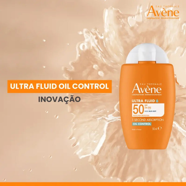 Avène Ultra Fluid Oil Control SPF50+ for Oily to combination skin 50ml