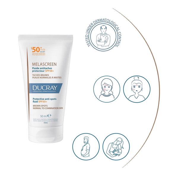 Ducray Melascreen Anti-Stain Fluid SPF50+ 50ml