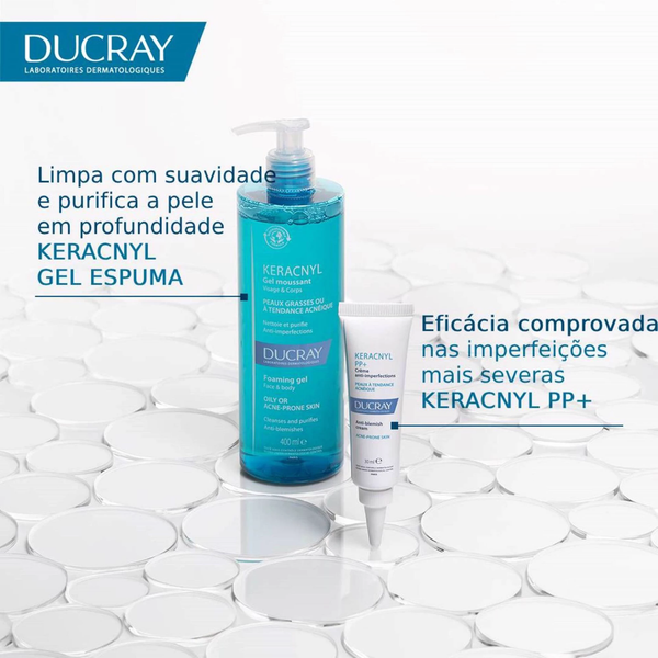 Ducray Keracnyl Foaming Gel 400ml