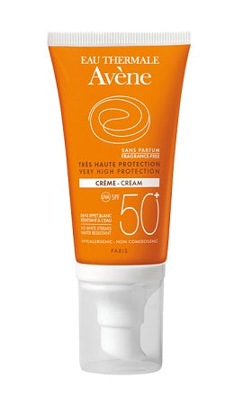 Avène Sunscreen Cream SPF 50+ Unscented 50 ml