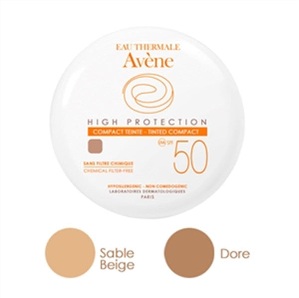 Avène Sun Compact Tinted Suncream SPF50 10 gr