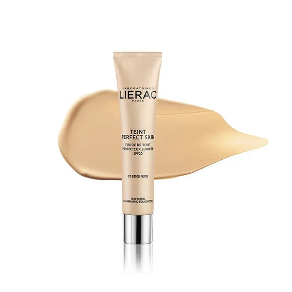 LIERAC TEINT PERFECT SKIN PERFECTING ILLUMINATING FOUNDATION BEIGE NUDE 30ML