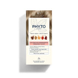 Products PhytoColor 8.1 Light Ash Blonde - Complete set containing a 50ml revealing milk, coloring cream 50ml, Phytocolor Mask 12 ml, an information leaflet and a pair of gloves.