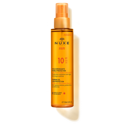 Nuxe Sun Tanning Oil for Face and Body FPS10 150ml